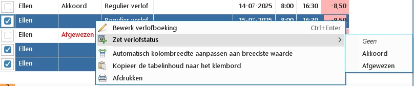 VerlofStatus