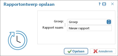 RapportOpslaan
