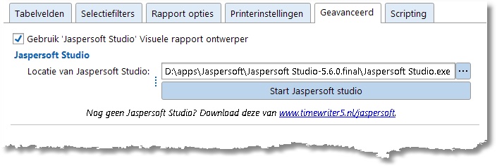 RapportOntwerperGeavanceerd