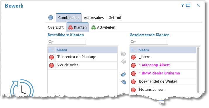 combinaties