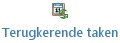 knop terugkerende taken