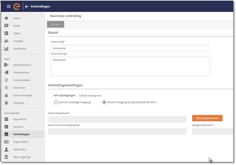 eConnect verbindingen