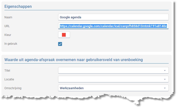 TimeWriter: een nieuwe agenda-koppeling met de URL