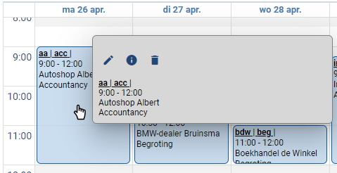 weekraster tooltip