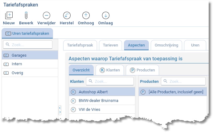 TariefAfspraken