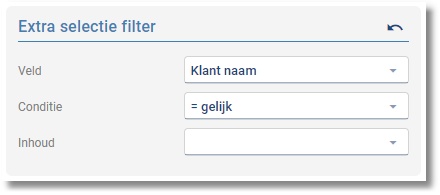 ExtraSelectieFilter